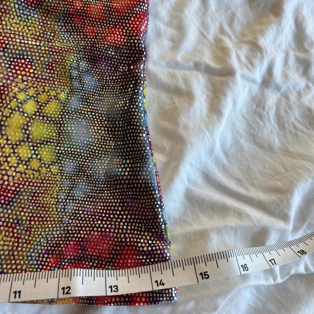Colorful Halter Neck Tank Top - Picture 3 of 5